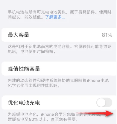 江川苹果15维修分享iPhone15充电到80%就充不进电了怎么办 