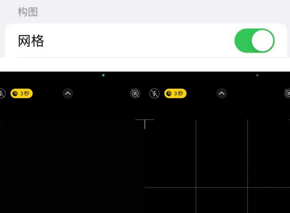 江川苹果手机维修网点分享iPhone如何开启九宫格构图功能