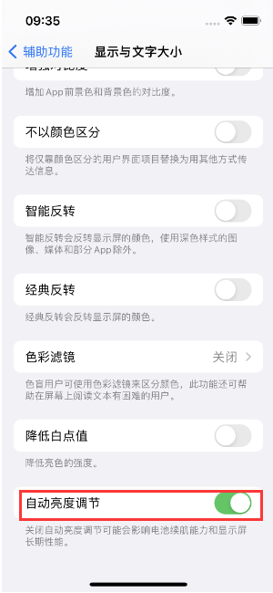 江川苹果15维修店分享iPhone 15 Pro系列屏幕亮度 