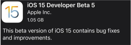 江川苹果手机维修分享如何升级到iOS15.0 beta5 