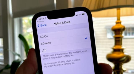 江川苹果手机维修分享iPhone 12如何打开或关闭5G网络 